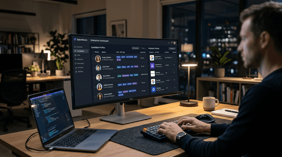 Product delivery team improving digital employment workflows